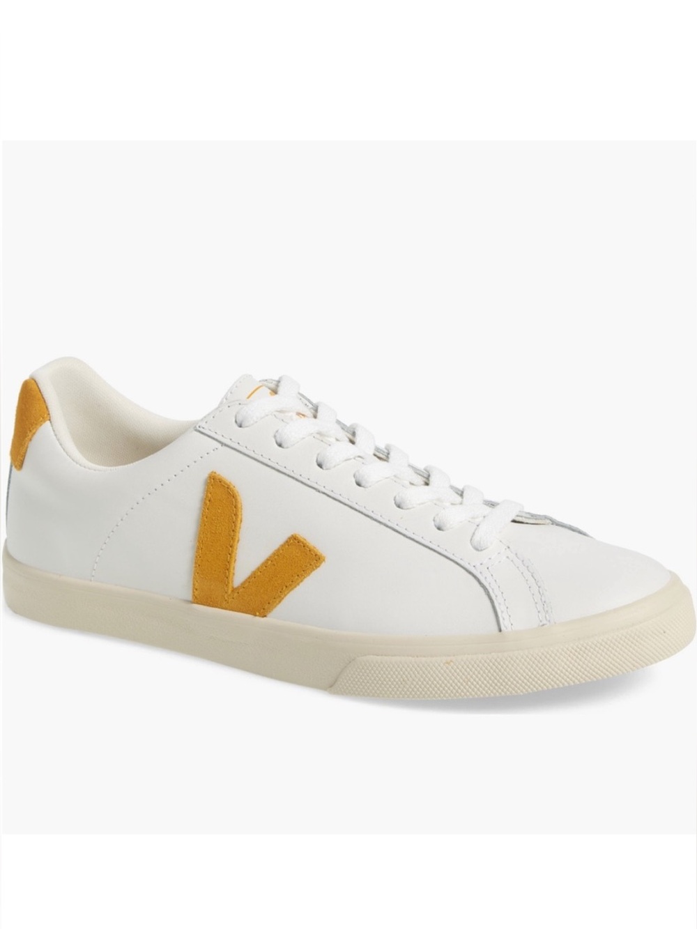 Veja | NWOT Esplar White Leather Sneakers